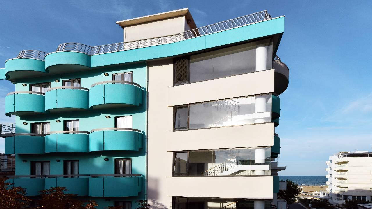 Hotel Ali D'Oro Rimini Exterior foto